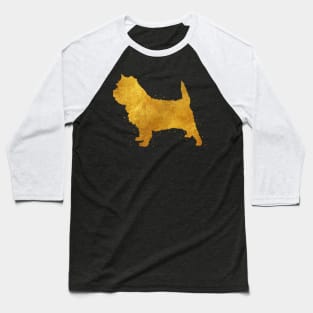 Cairn Terrier golden art Baseball T-Shirt